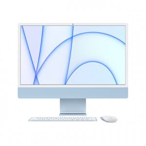 iMac 24 inch 2021 M1 Chip 8 Core CPU 8 Core GPU 8/512GB - Blue