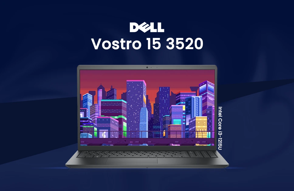 Dell Vostro 15 3520 12th Gen Intel Core i3-1215U