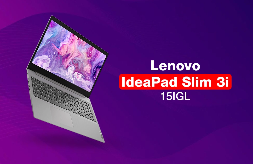 Lenovo IdeaPad Slim 3i 15IGL Intel CDC N4020 15.6 Inch HD Display Laptop