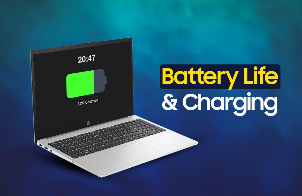 HP 250 G10 Battery Life & Charging_