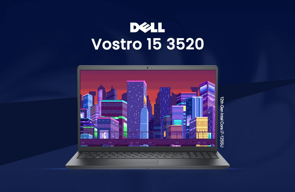 Dell Vostro 15 3520 12th Gen Intel Core i7-1255U