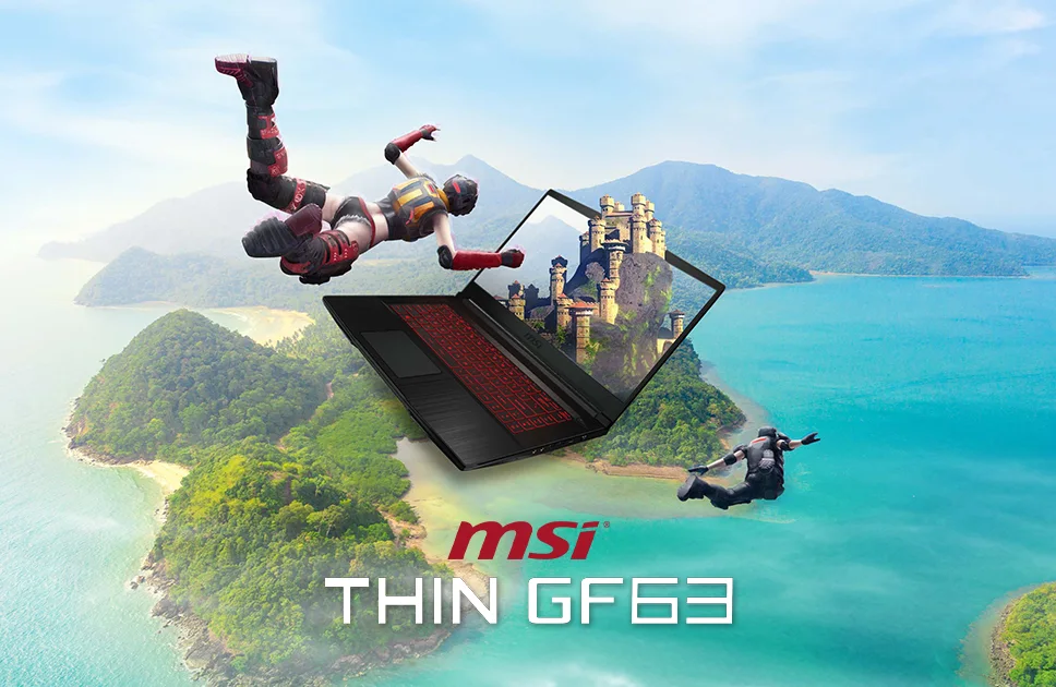 MSI Thin GF63 12th Gen Intel Core i7-12650H