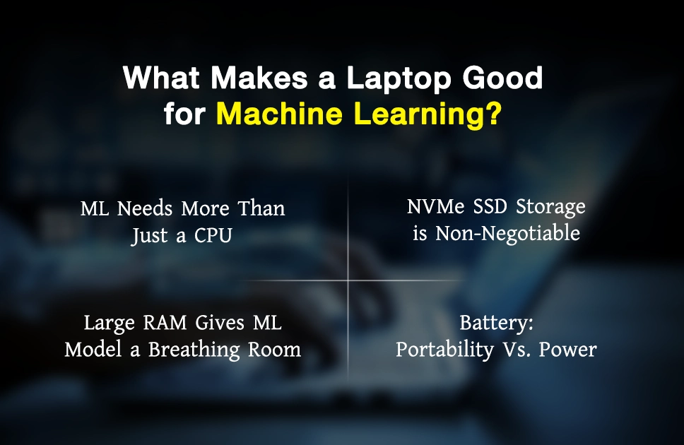 What Makes a Laptop Good for Machine Learning?