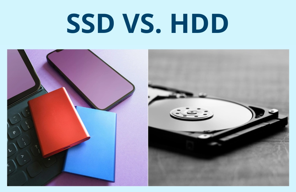স্টোরেজ (SSD vs HDD)