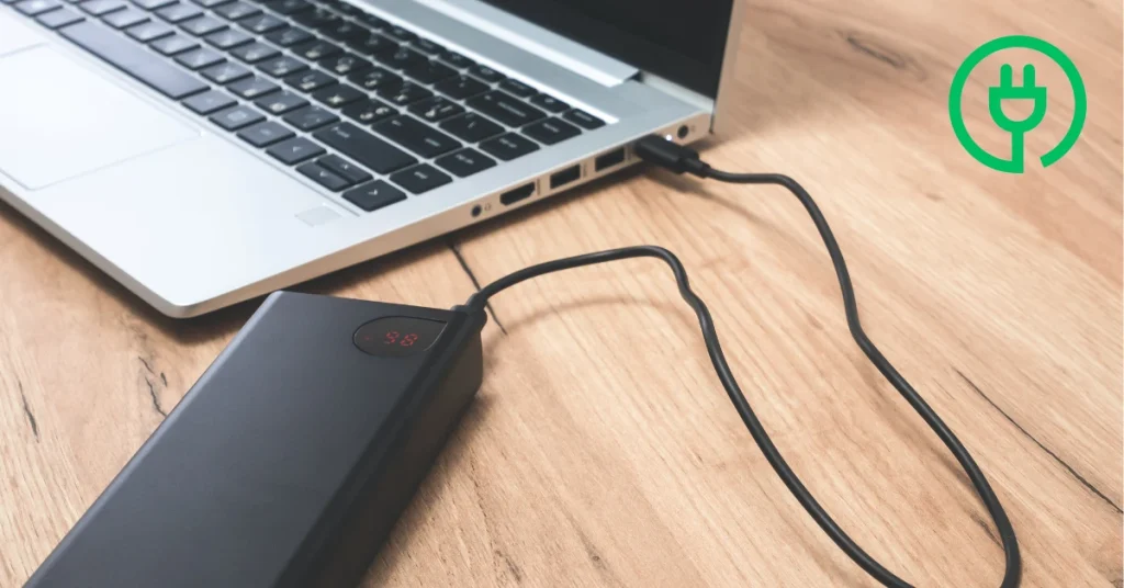 2. Check that you’re using the correct port to charge your laptop