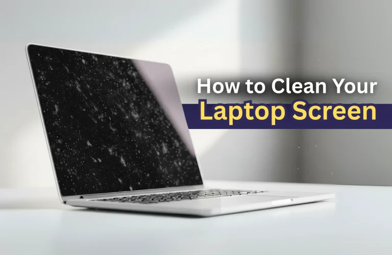 How to Clean Your Laptop Screen