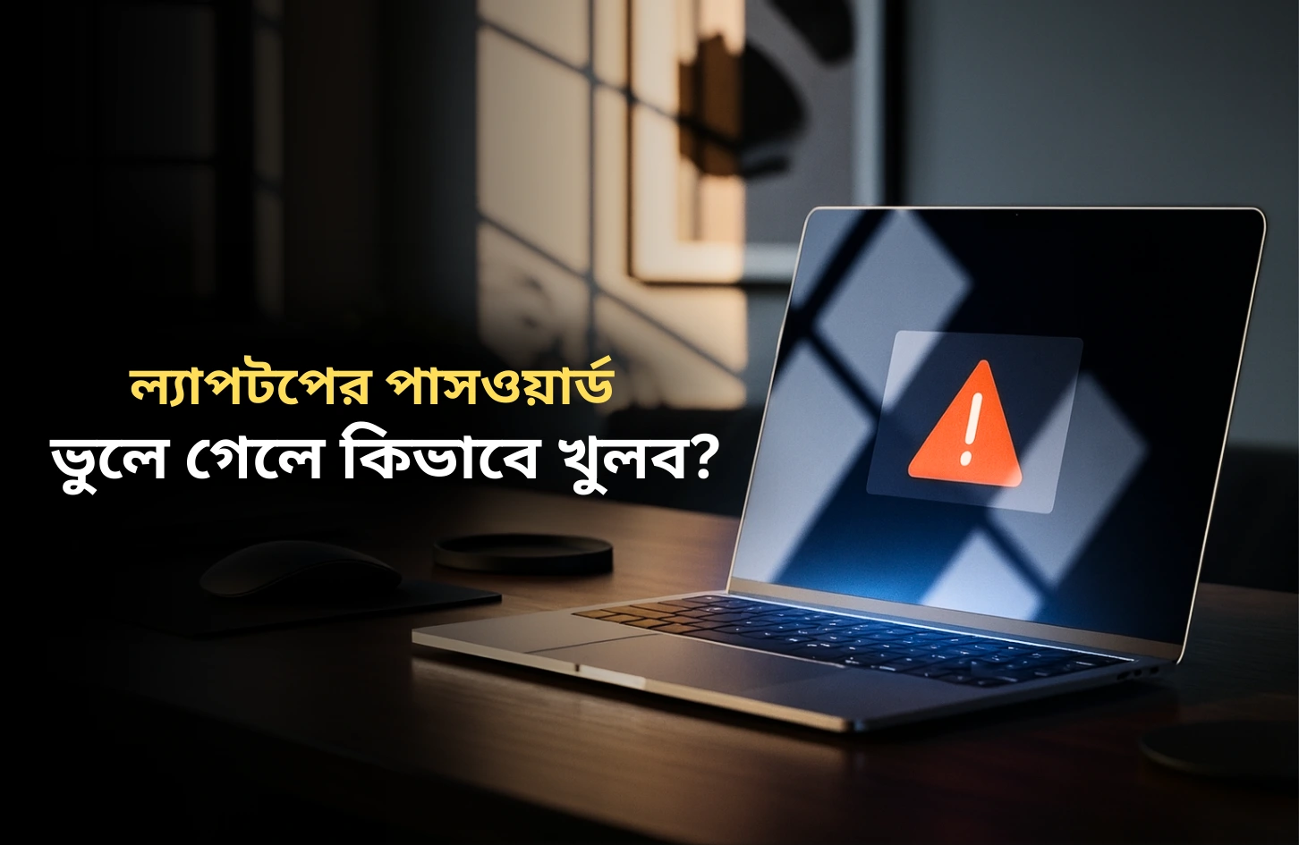 ল্যাপটপের পাসওয়ার্ড ভুলে গেলে কিভাবে খুলব