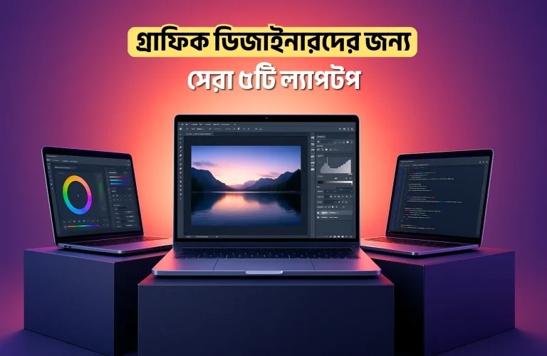 গ্রাফিক ডিজাইনারদের জন্য সেরা ৫টি ল্যাপটপ