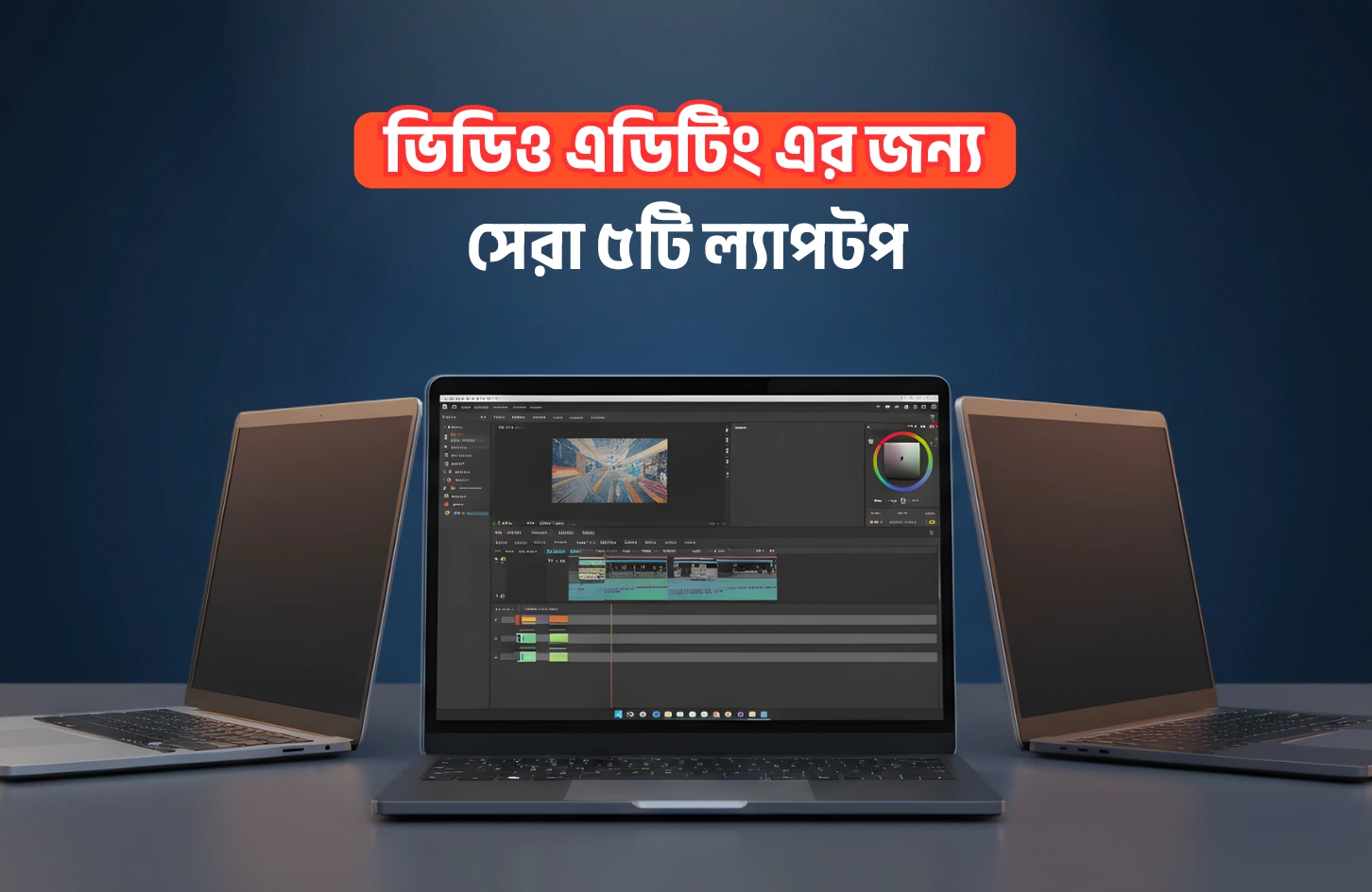 ভিডিও এডিটিং এর জন্য সেরা ৫টি ল্যাপটপ