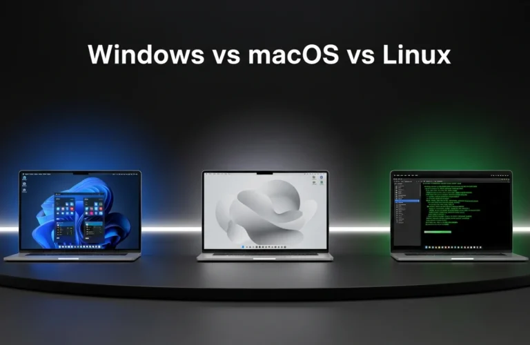Windows Vs macOS Vs Linux