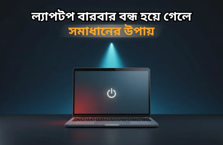 ল্যাপটপ বারবার বন্ধ হয়ে গেলে সমাধানের উপায়