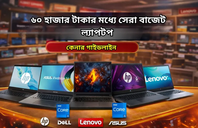 ৬০ হাজার টাকার মধ্যে সেরা বাজেট ল্যাপটপ