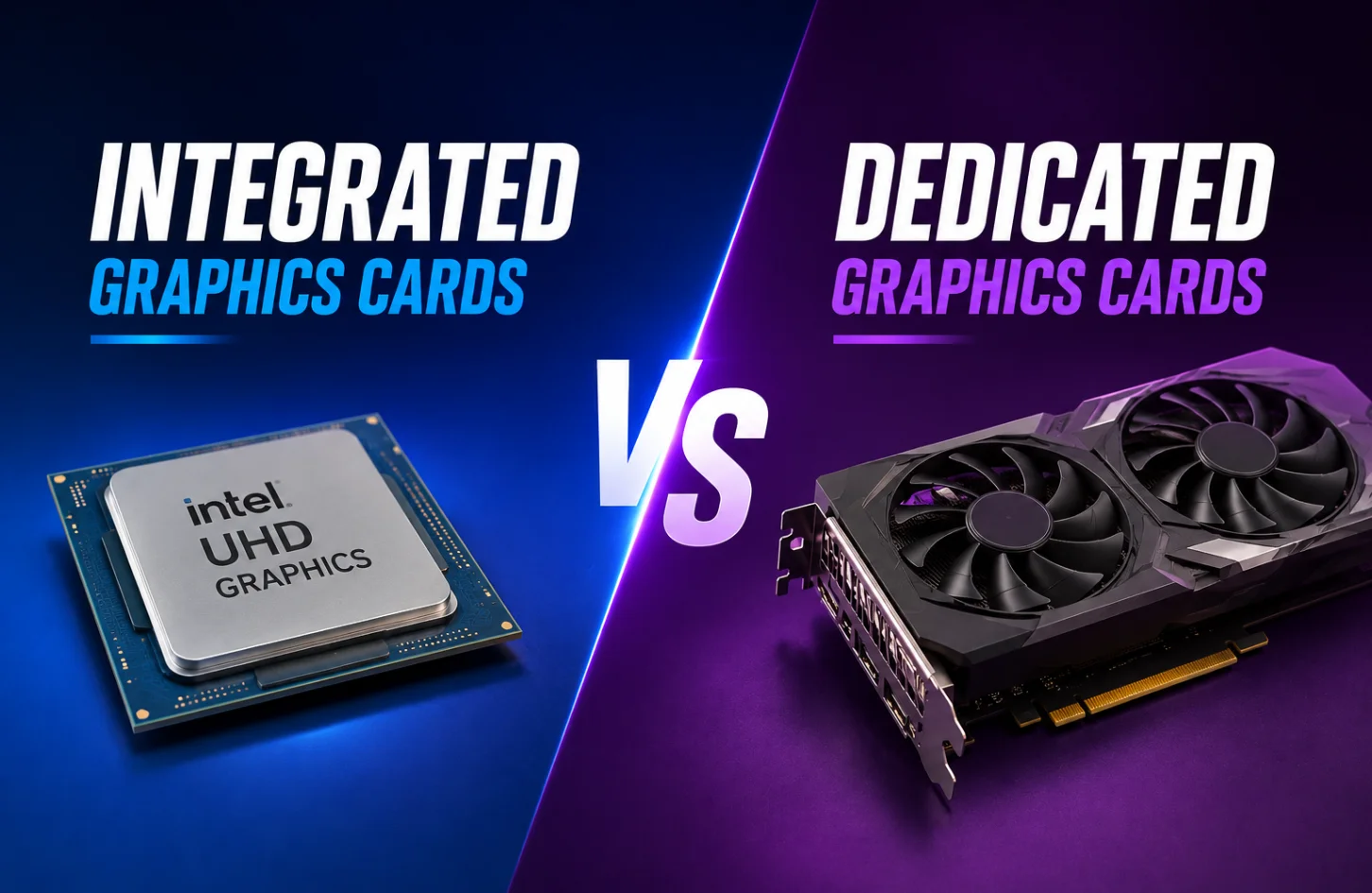 Integrated vs Dedicated Graphics Cards