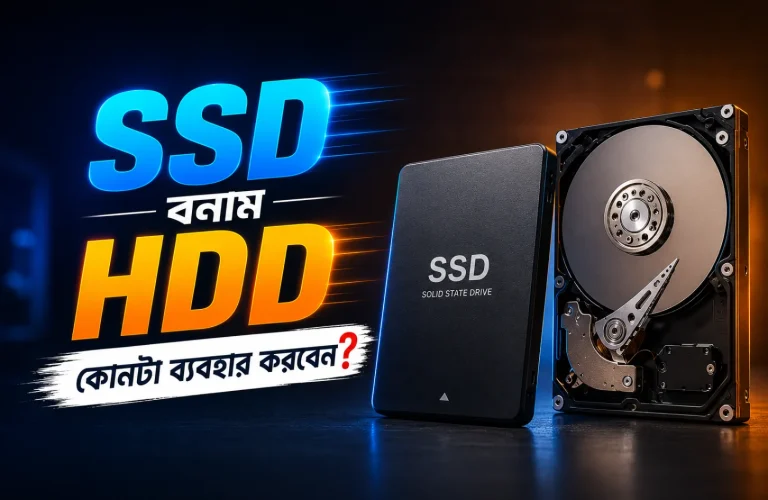 SSD vs HDD: কোনটি ব্যবহার করবেন